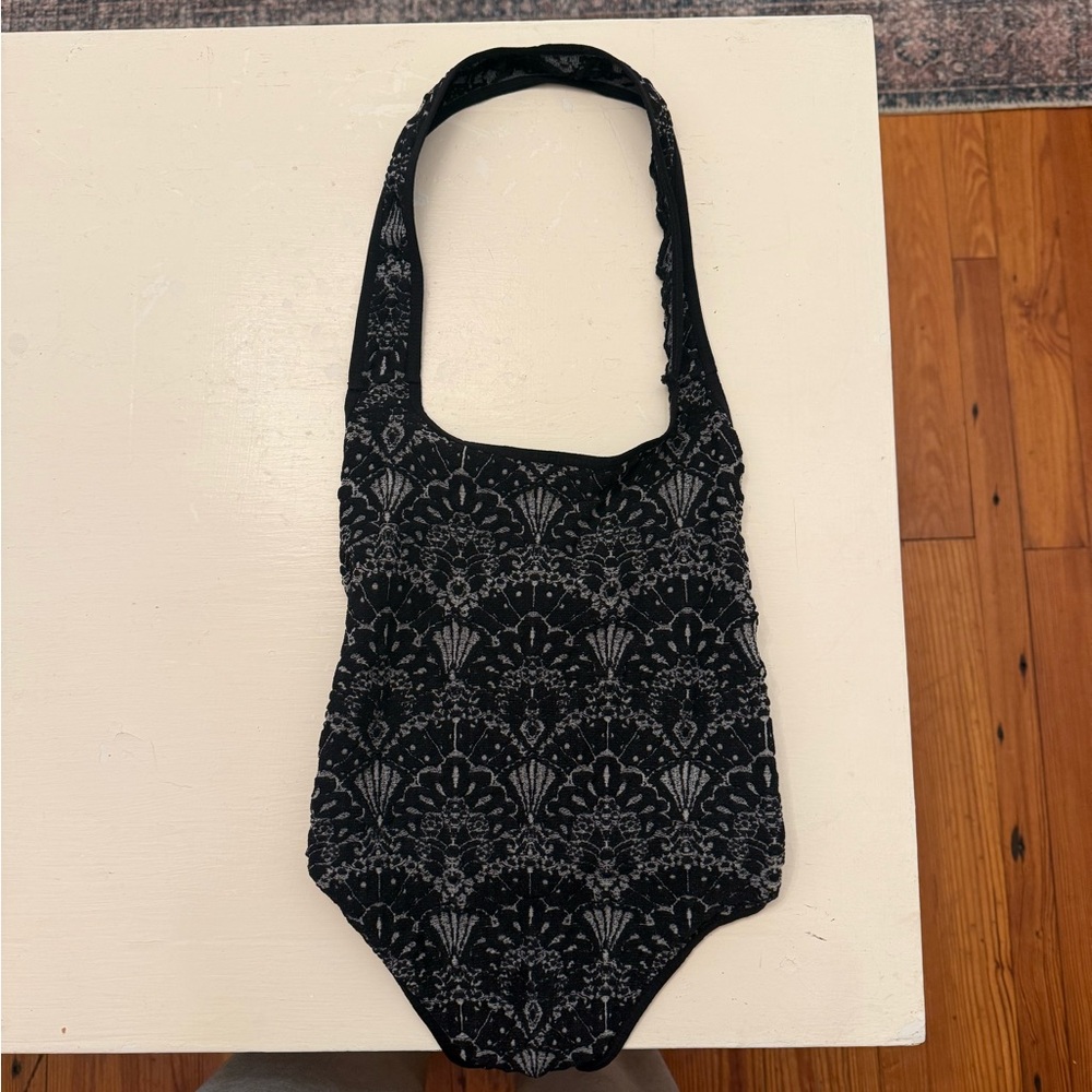 Free People ‘With Love’ Black Lace Backless Bodysuit - Picture 2 of 2
